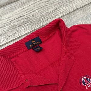 Antigua Angels VTG 2002 world championship red short sleeve men xl polo